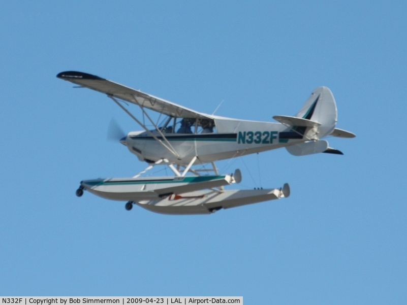N332F, 2006 Aviat A-1B Husky C/N 2327, Departing Sun N Fun 2009 - Lakeland, Florida