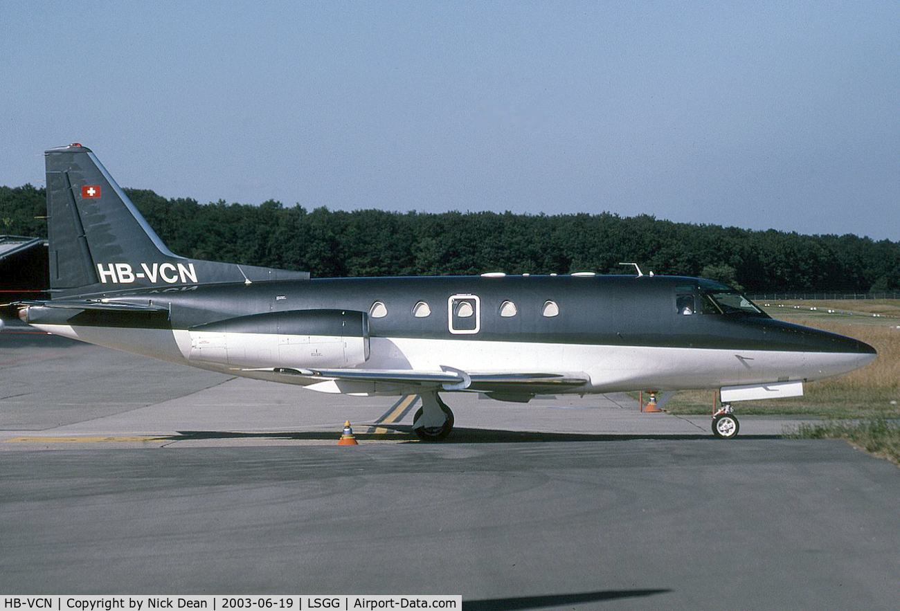 HB-VCN, 1980 Rockwell International NA-265-65 Sabreliner 65 C/N 465-32, LSGG