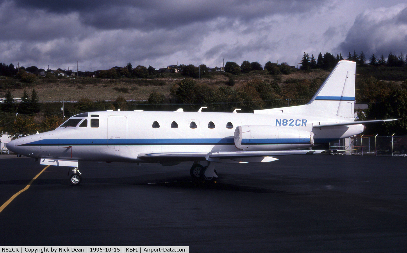 N82CR, 1980 North American Sabre 65 C/N 465-49, KBFI