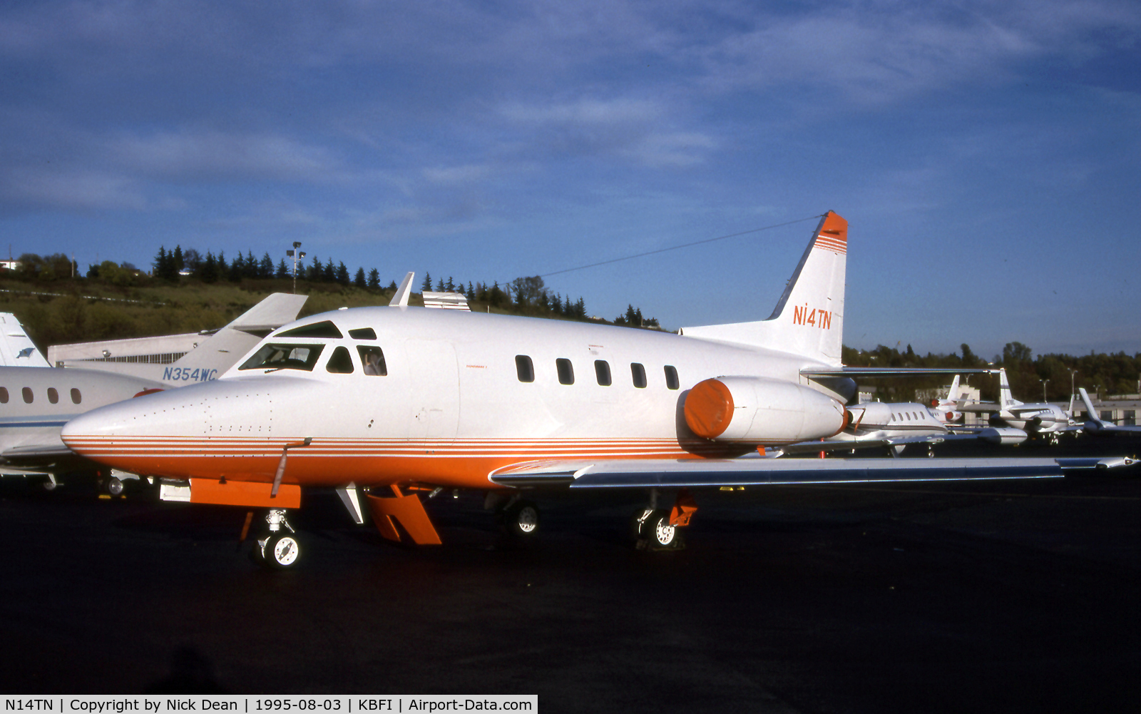 N14TN, 1975 Rockwell International NA-265-80 Sabreliner C/N 380-40, KBFI