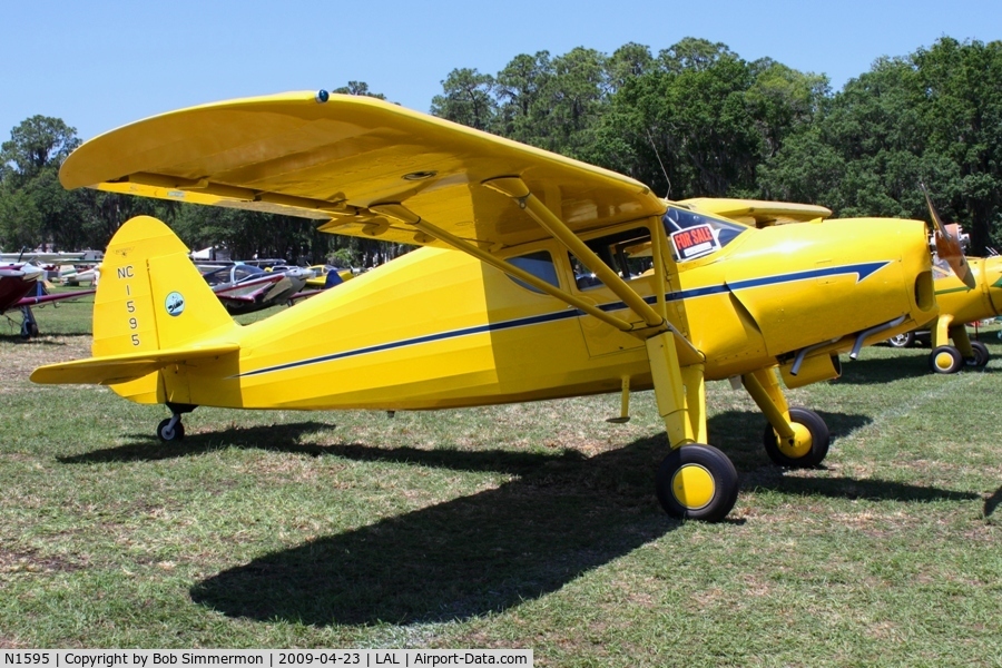 N1595, 1939 Fairchild 24R-9 C/N R9-427, Sun N Fun 2009 - Lakeland, Florida