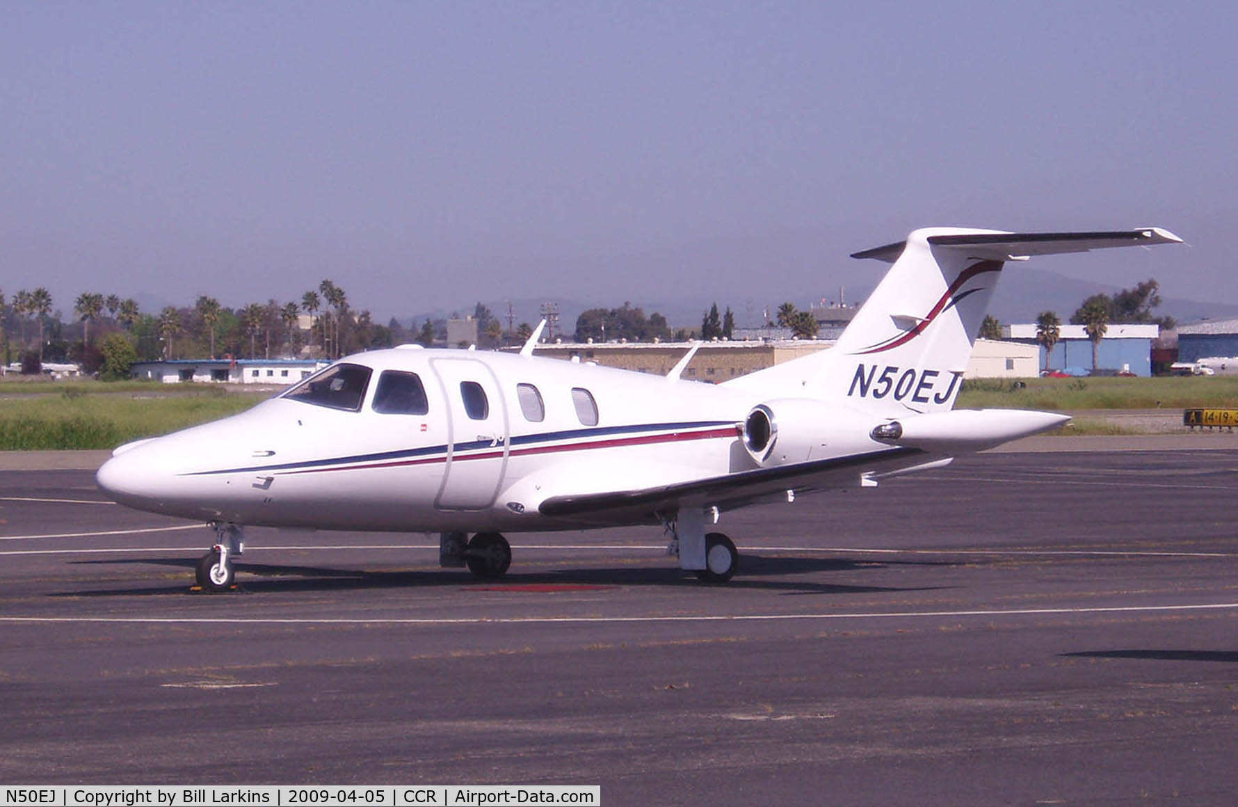 N50EJ, 2007 Eclipse Aviation Corp EA500 C/N 000087, Better looking with the door closed.