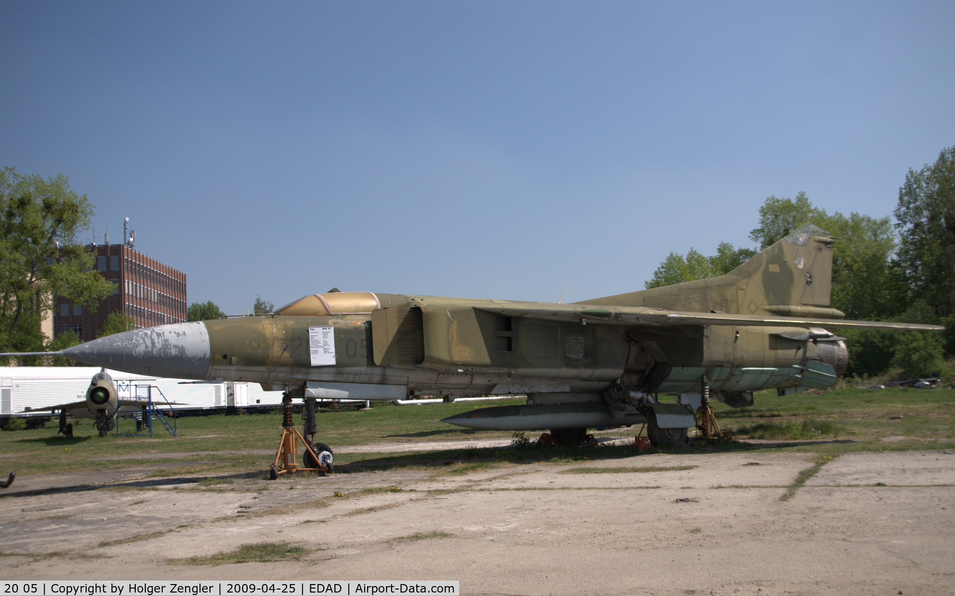 20 05, Mikoyan-Gurevich MiG-23MF C/N 0390213100, MiG-23MF (ex 