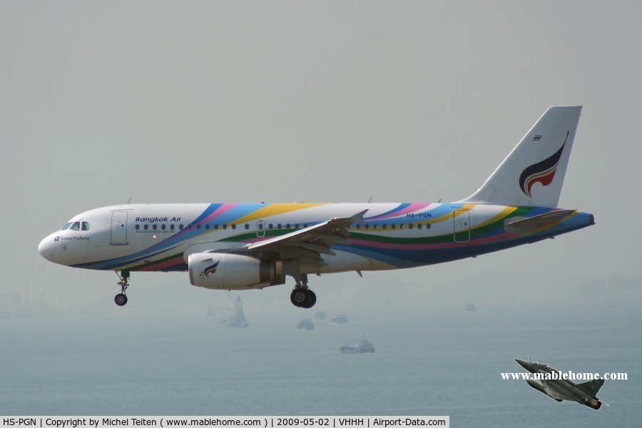 HS-PGN, 2009 Airbus A319-132 C/N 3759, Bangkok Airways