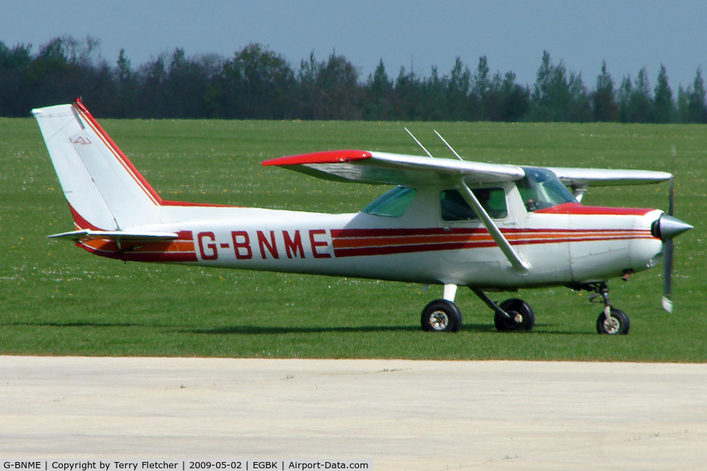 G-BNME, 1981 Cessna 152 C/N 152-84888, Cessna 152 At Sywell in May 2009