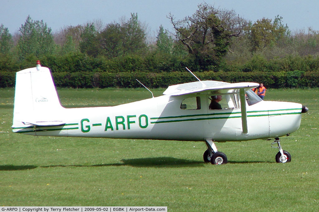 G-ARFO, 1961 Cessna 150A C/N 15059174, Cessna 150A At Sywell in May 2009