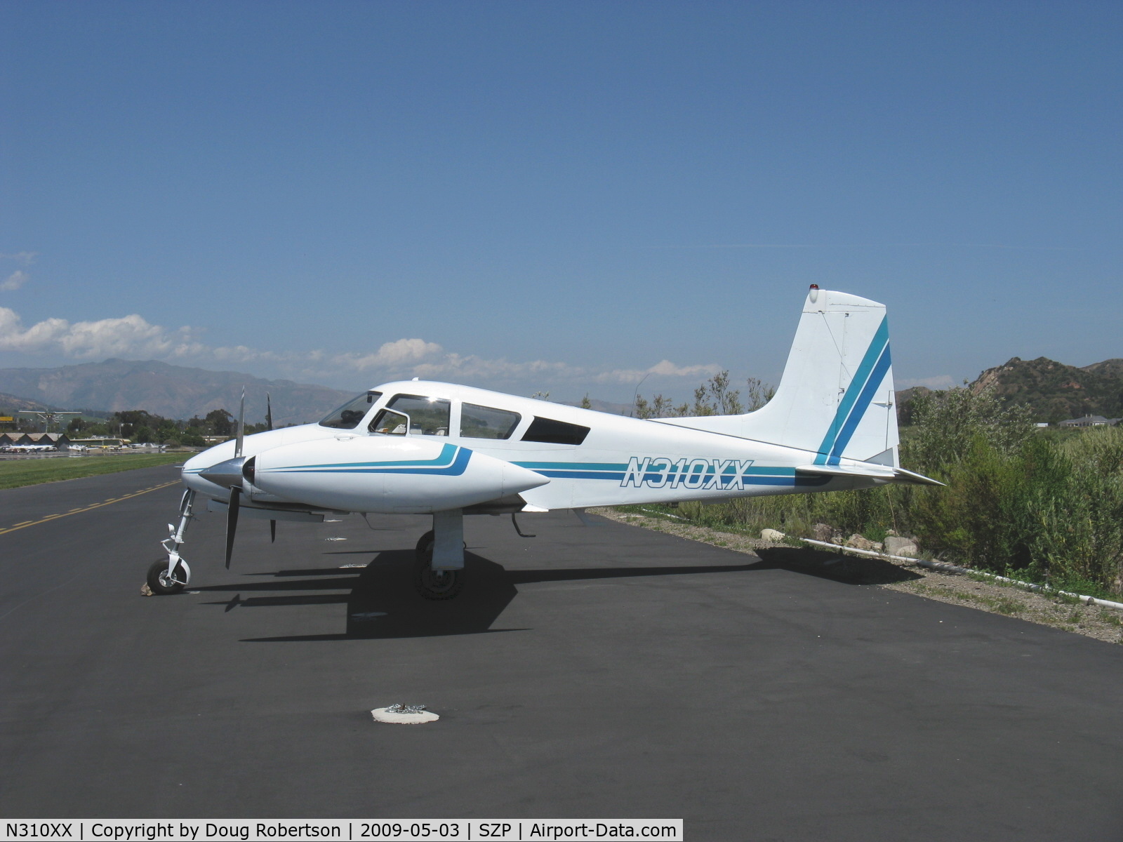 N310XX, 1956 Cessna 310 C/N 35411, 1956 Cessna 310, two Continental IO-470 260 Hp each upgrade