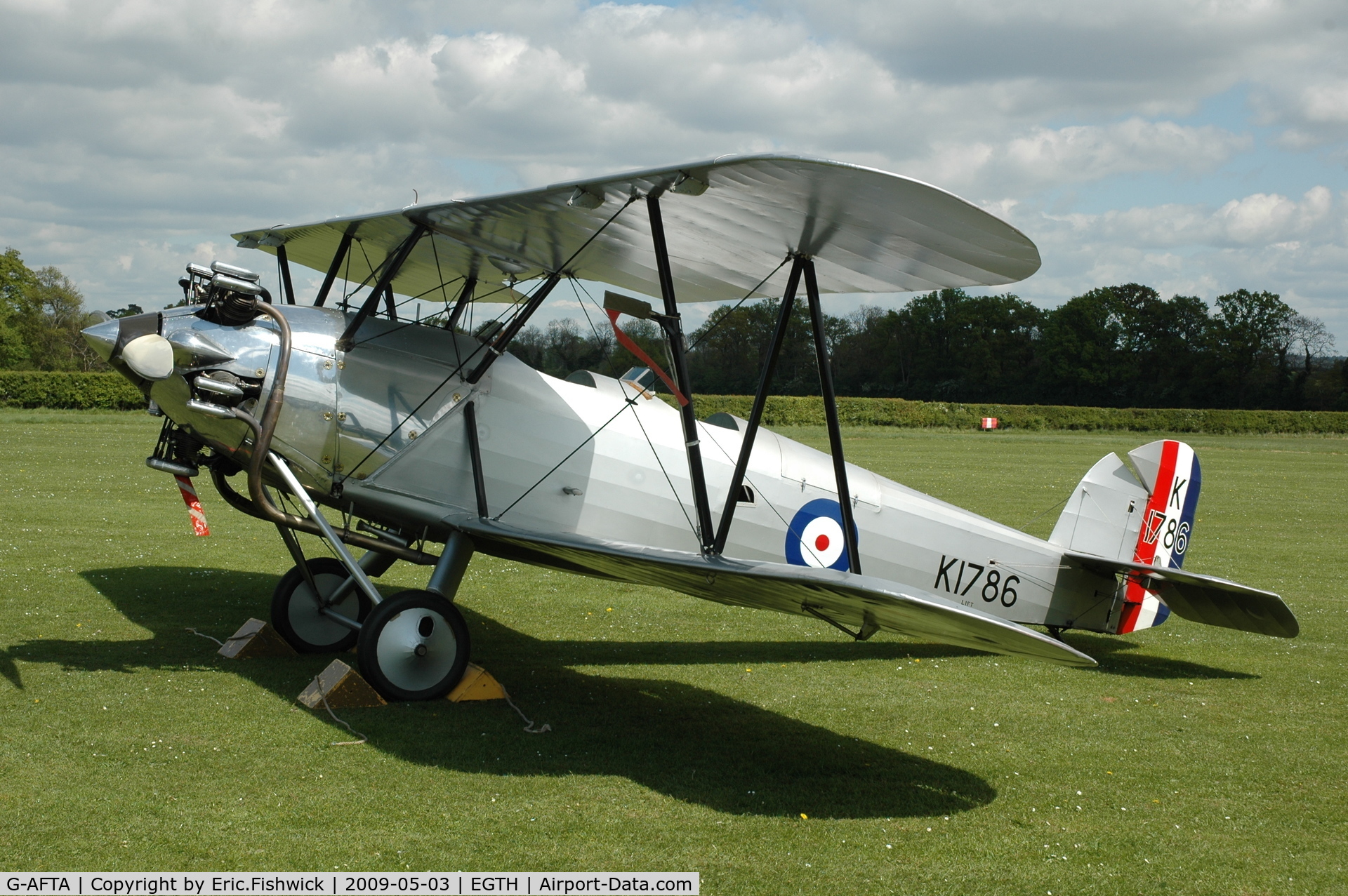 G-AFTA, 1931 Hawker Tomtit Mk1 C/N 30380, 1. G-AFTA at the Shuttleworth Collection Spring Air Display, May 2009.