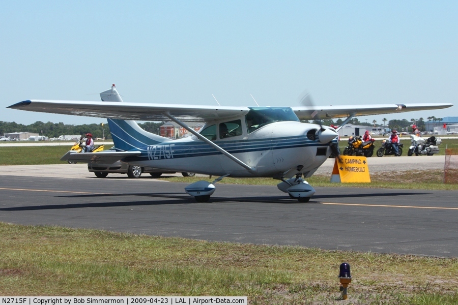 N2715F, 1965 Cessna 182J Skylane C/N 18256815, Sun N Fun 2009 - Lakeland, Florida