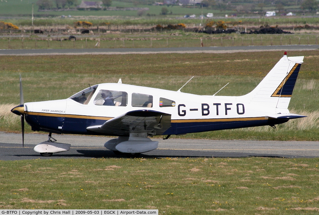G-BTFO, 1978 Piper PA-28-161 Cherokee Warrior II C/N 28-7816580, P F A fly-in at Caernarfon