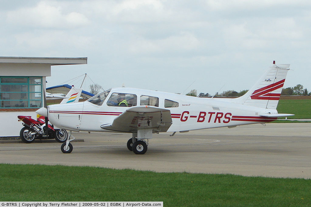 G-BTRS, 1981 Piper PA-28-161 Cherokee Warrior II C/N 28-8116004, Piper PA-28-161 at Sywell in May 2009