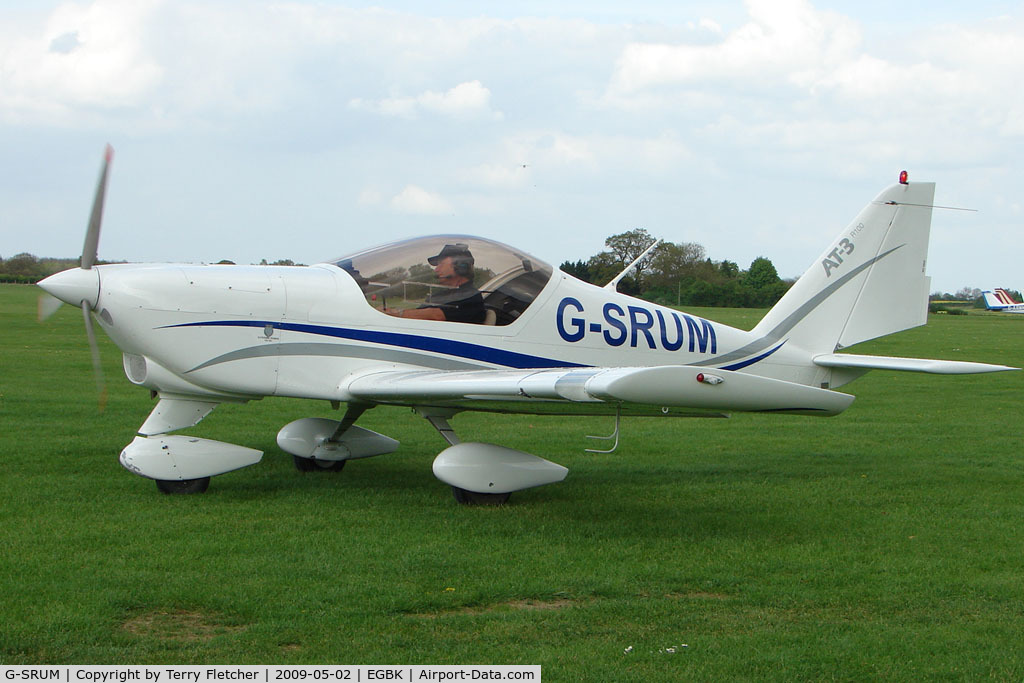 G-SRUM, 2008 Aero AT-3 R100 C/N AT3-044, Polish Built Aero AT-3 R100 at Sywell in May 2009