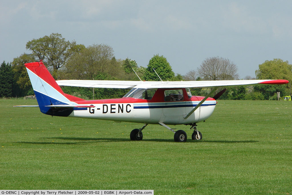 G-DENC, 1966 Reims F150G C/N 0107, Cessna 150G at Sywell in May 2009