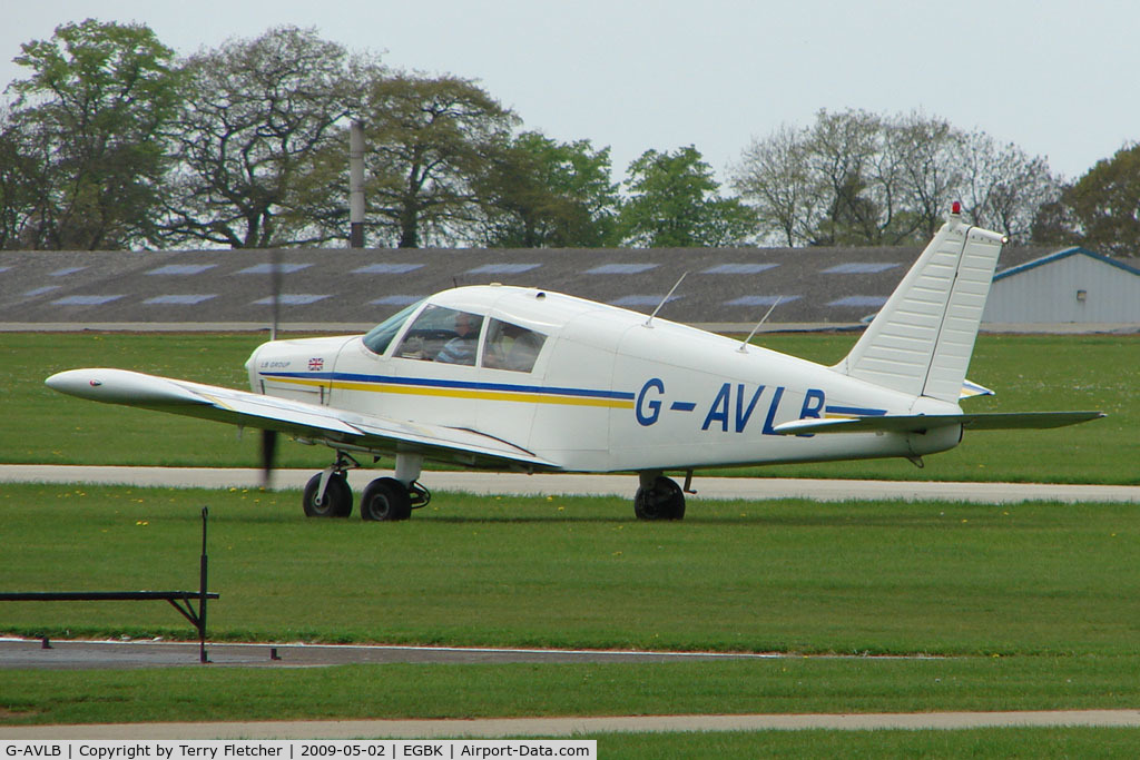 G-AVLB, 1967 Piper PA-28-140 Cherokee C/N 28-23158, Piper PA-28-140 at Sywell in May 2009