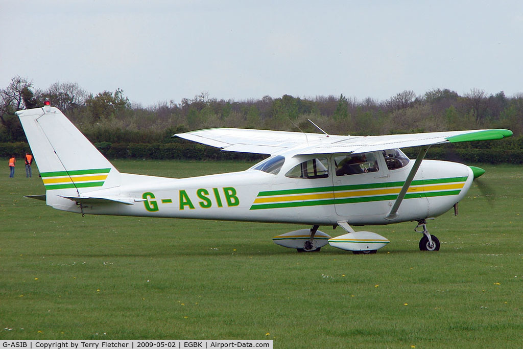 G-ASIB, 1963 Reims F172D C/N 0006, Cessna F172D at Sywell in May 2009