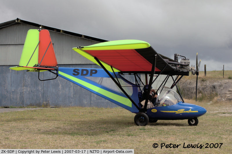 ZK-SDP, Micro Aviation B22 Bantam C/N 0133, D A Poppe, Tirau