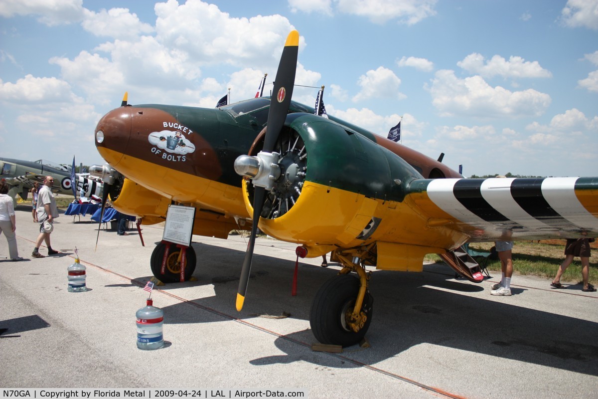 N70GA, 1946 Beech D18S C/N A-177, Beech C-45