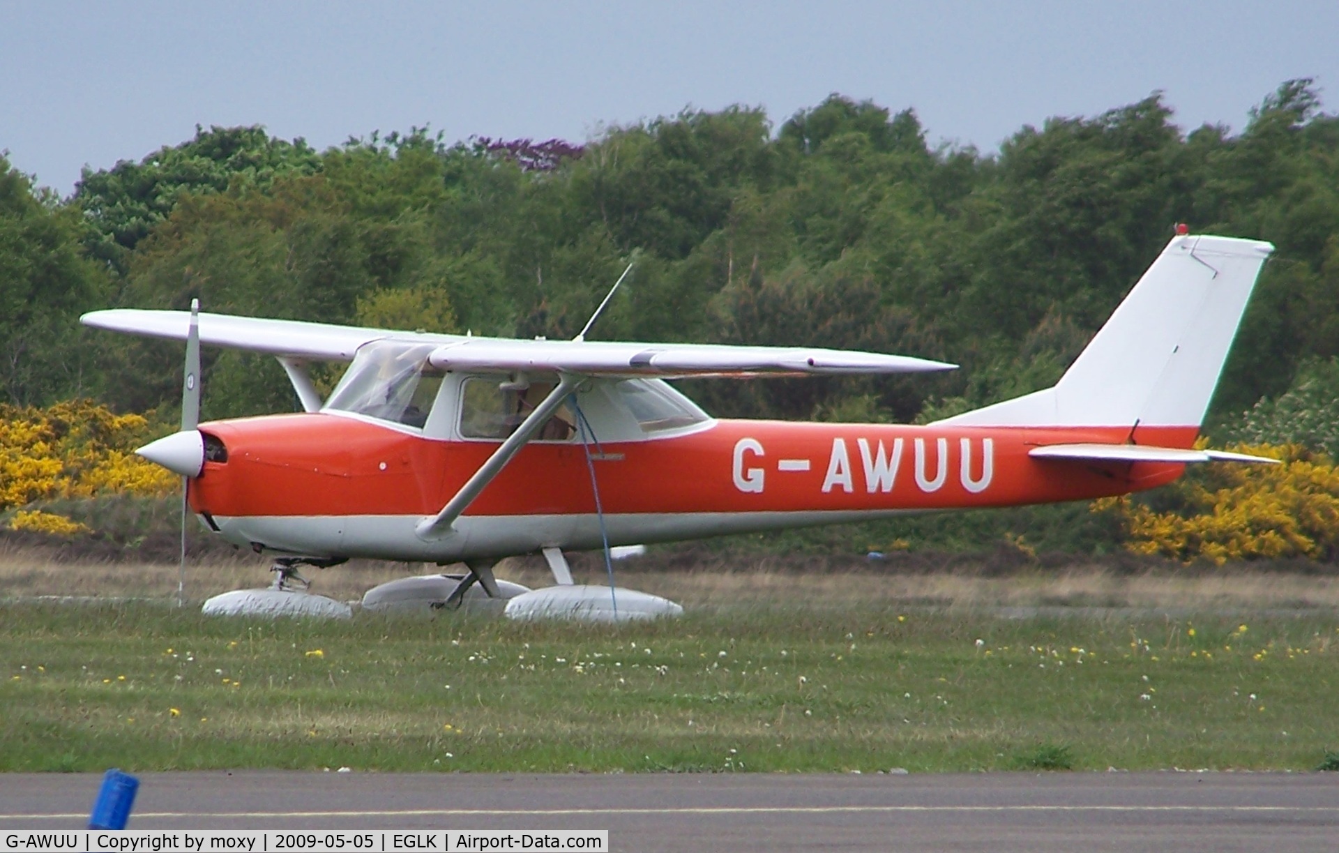 G-AWUU, 1968 Reims F150J C/N 0408, Cessna 150J Blackbushe