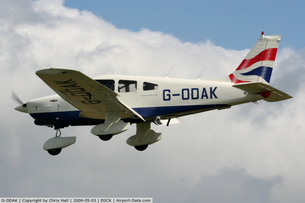 G-ODAK, 1979 Piper PA-28-236 Dakota C/N 28-7911162, P F A fly-in at Caernarfon