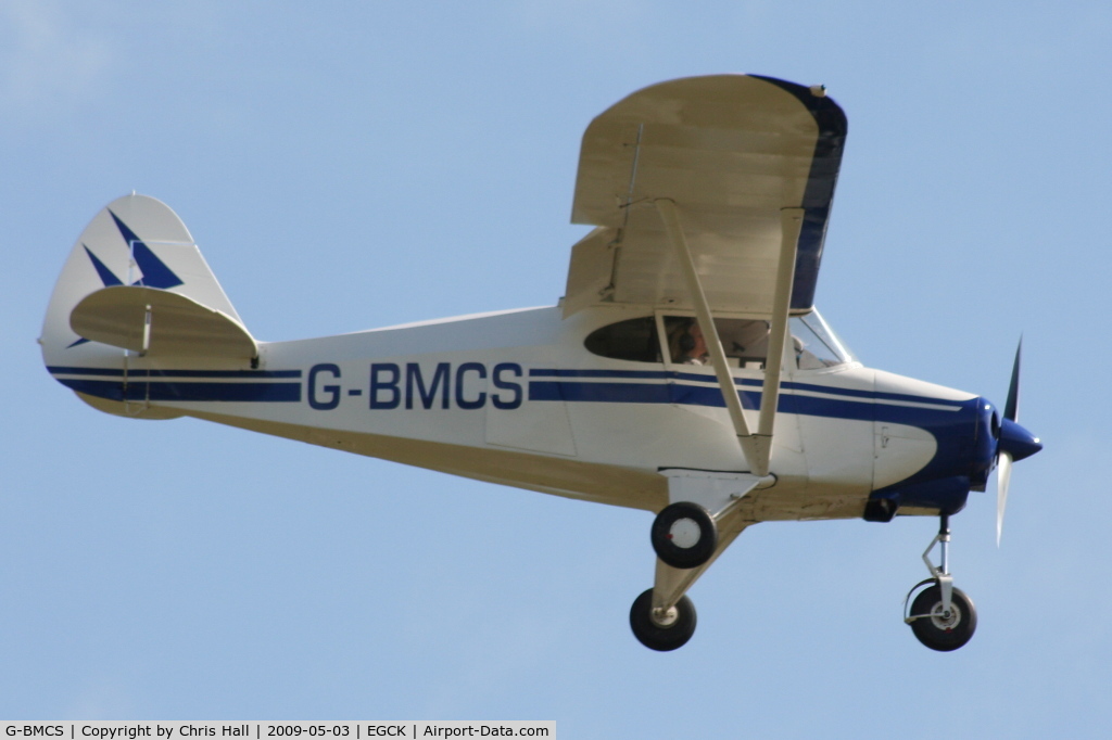 G-BMCS, 1954 Piper PA-22-135 Tri-Pacer Tri-Pacer C/N 22-1969, P F A fly-in at Caernarfon