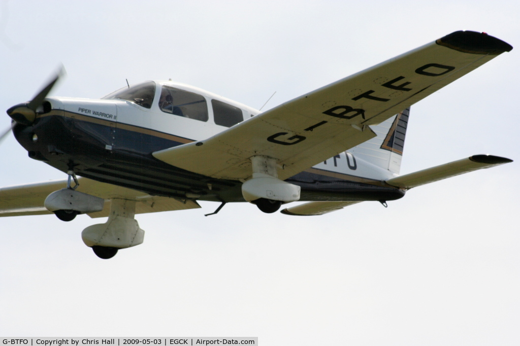 G-BTFO, 1978 Piper PA-28-161 Cherokee Warrior II C/N 28-7816580, P F A fly-in at Caernarfon