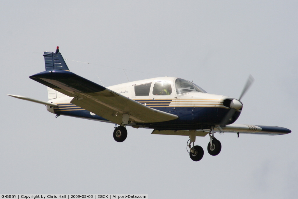 G-BBBY, 1973 Piper PA-28-140 Cherokee C/N 28-7325533, P F A fly-in at Caernarfon