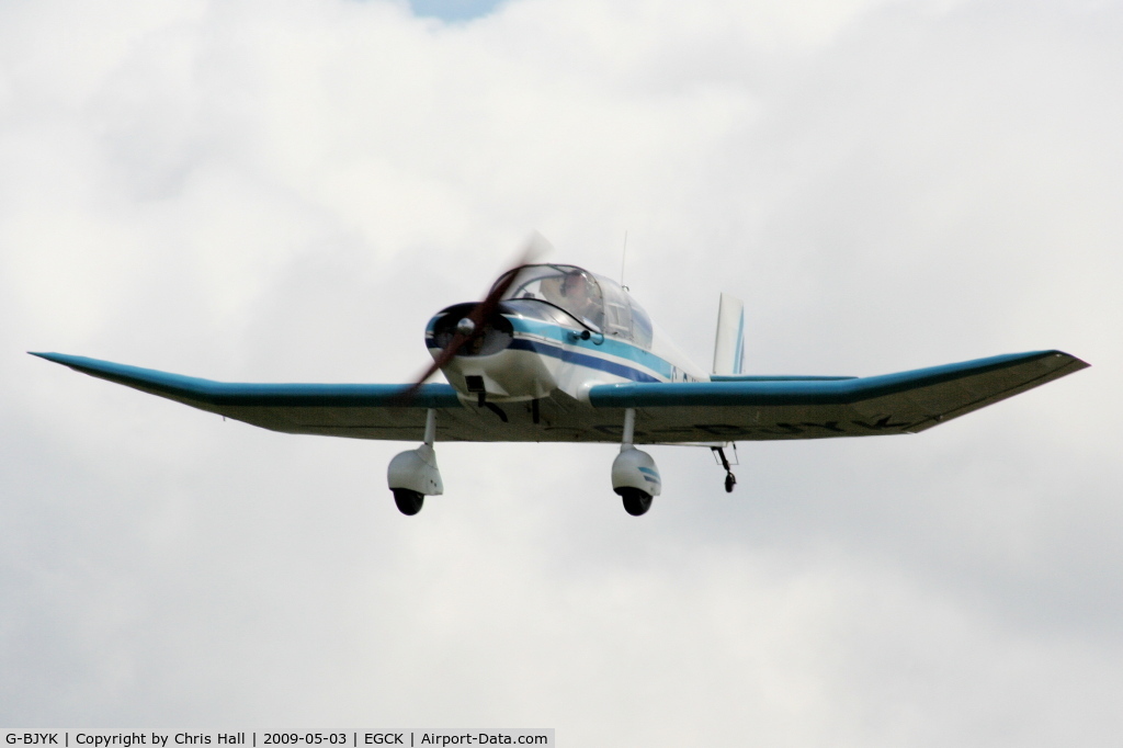 G-BJYK, 1960 Jodel (Wassmer) D-120A Paris-Nice C/N 185, P F A fly-in at Caernarfon