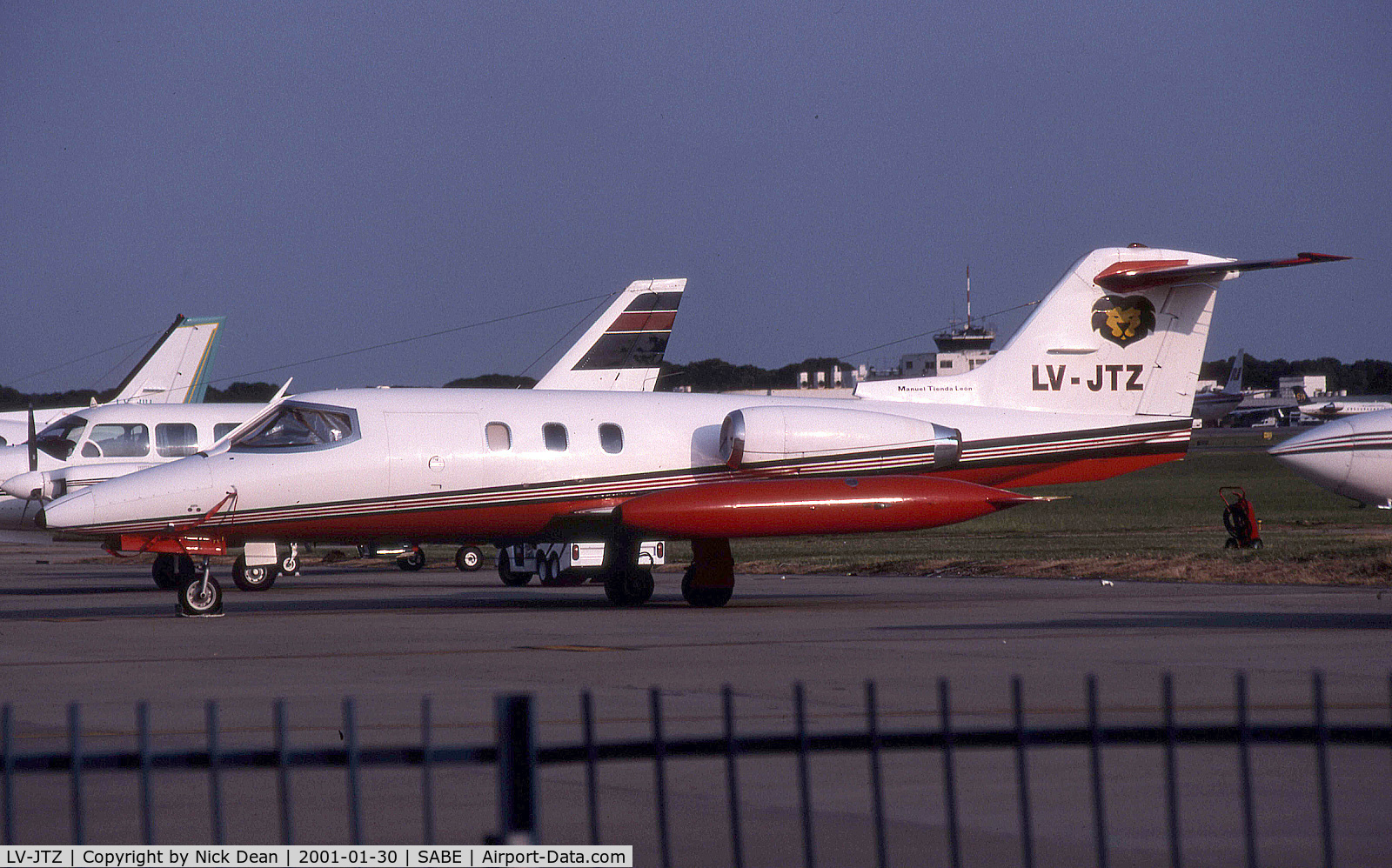 LV-JTZ, 1971 Learjet 24D C/N 24D-234, SABE