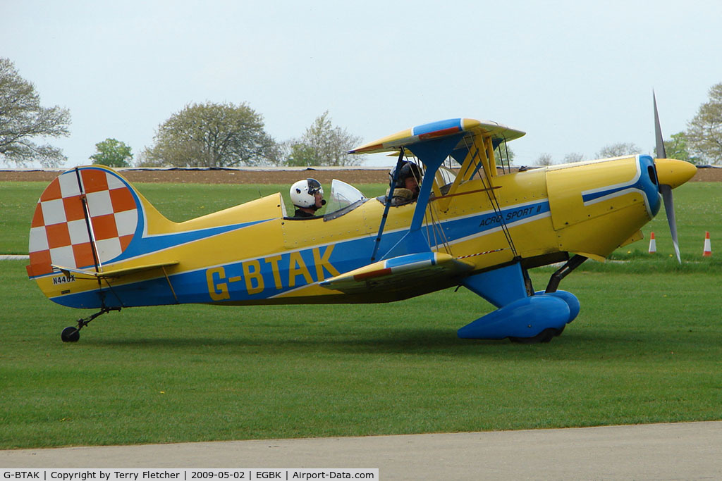 G-BTAK, 1983 EAA Acro Sport II C/N 1468, Acrosport 2 at Sywell