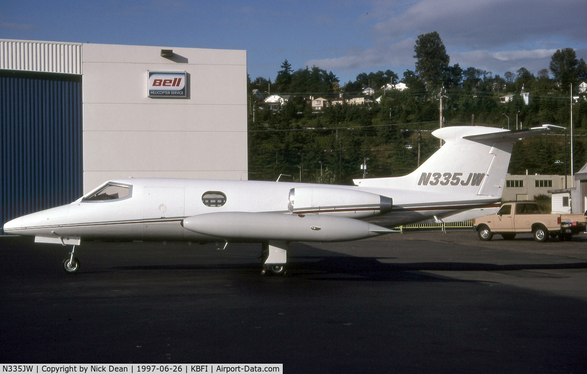 N335JW, 1969 Learjet 24B C/N 24B-226, KBFI