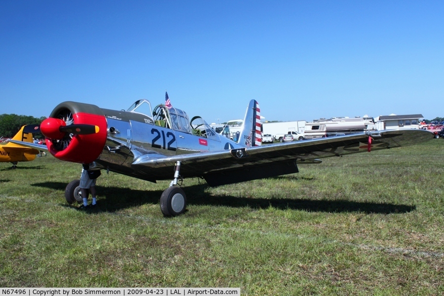 N67496, 1942 Consolidated Vultee BT-13A C/N 8042, Sun N Fun 2009 - Lakeland, Florida