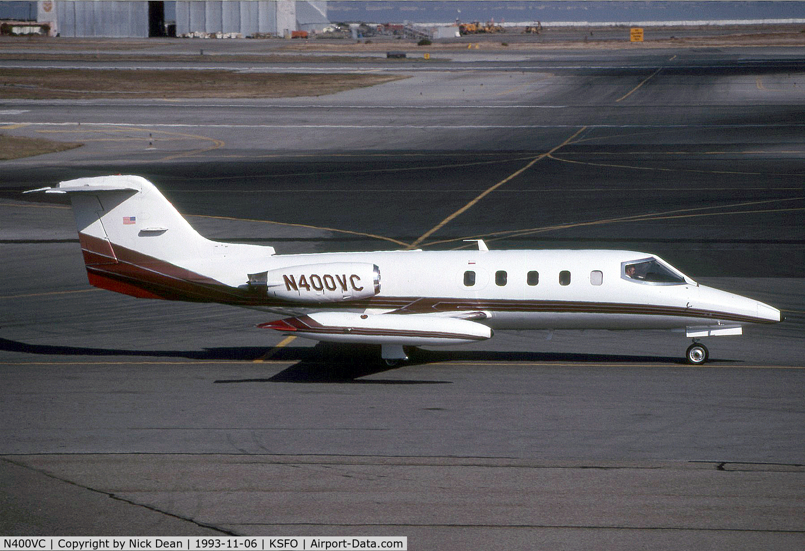 N400VC, 1978 Learjet 25XR C/N 25XR-235, KSFO