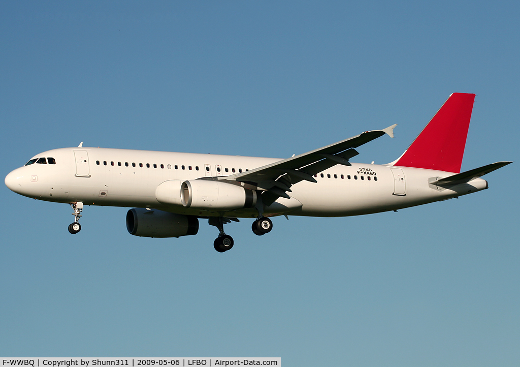 F-WWBQ, 2009 Airbus A320-232 C/N 3748, C/n 3748 - For Air Deccan but still stored in these c/s...