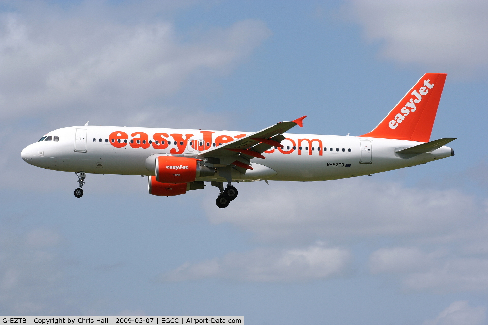 G-EZTB, 2009 Airbus A320-214 C/N 3843, Easyjet