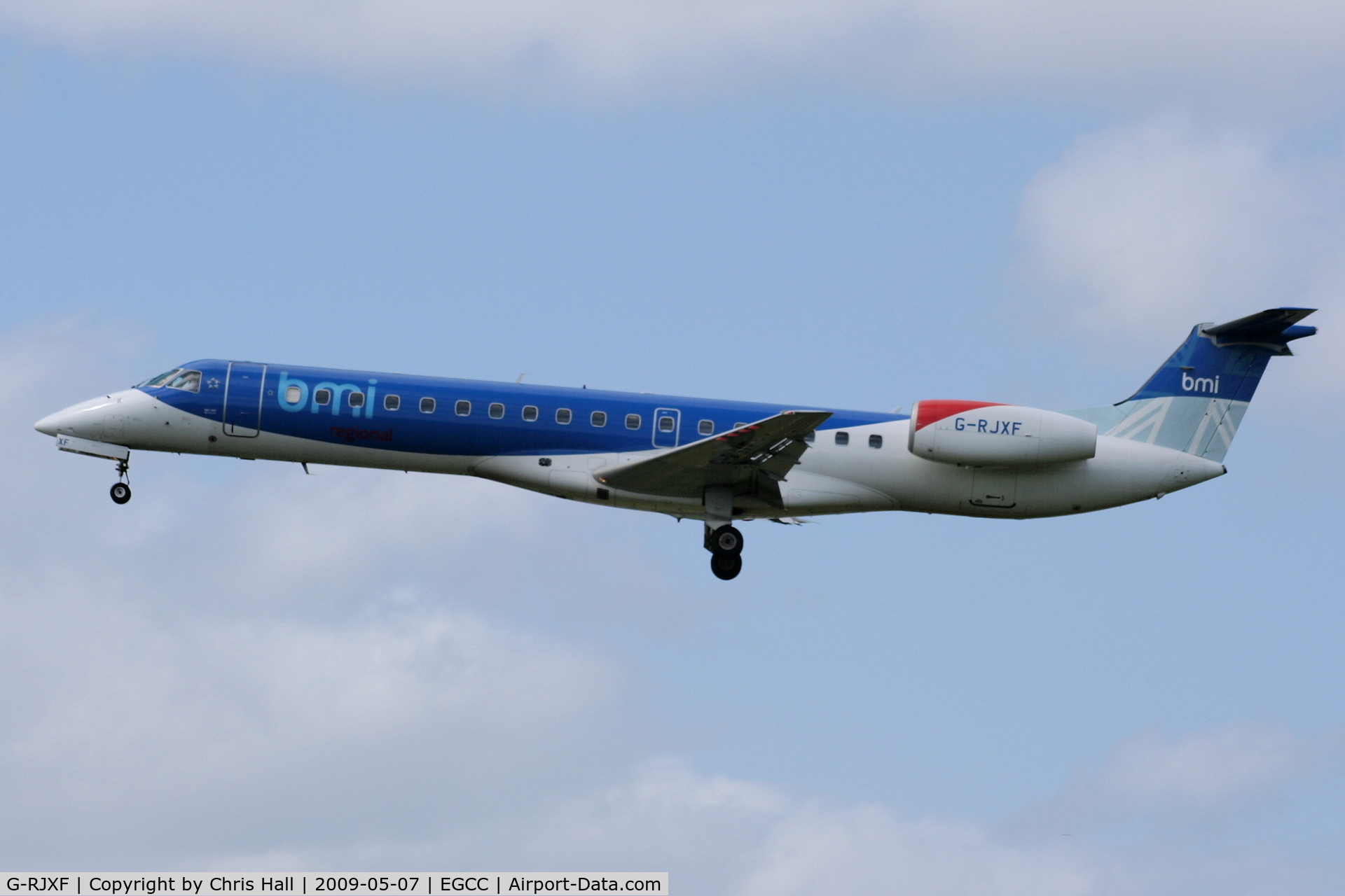 G-RJXF, 2000 Embraer EMB-145EP (ERJ-145EP) C/N 145280, BMI Regional