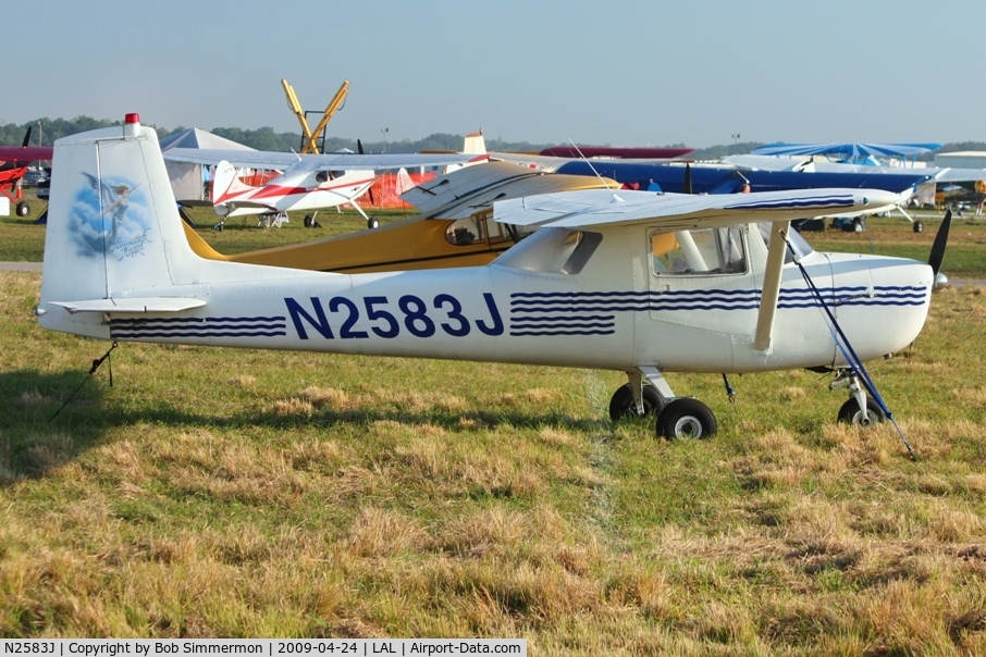 N2583J, 1964 Cessna 150E C/N 15061083, Sun N Fun 2009 - Lakeland, Florida