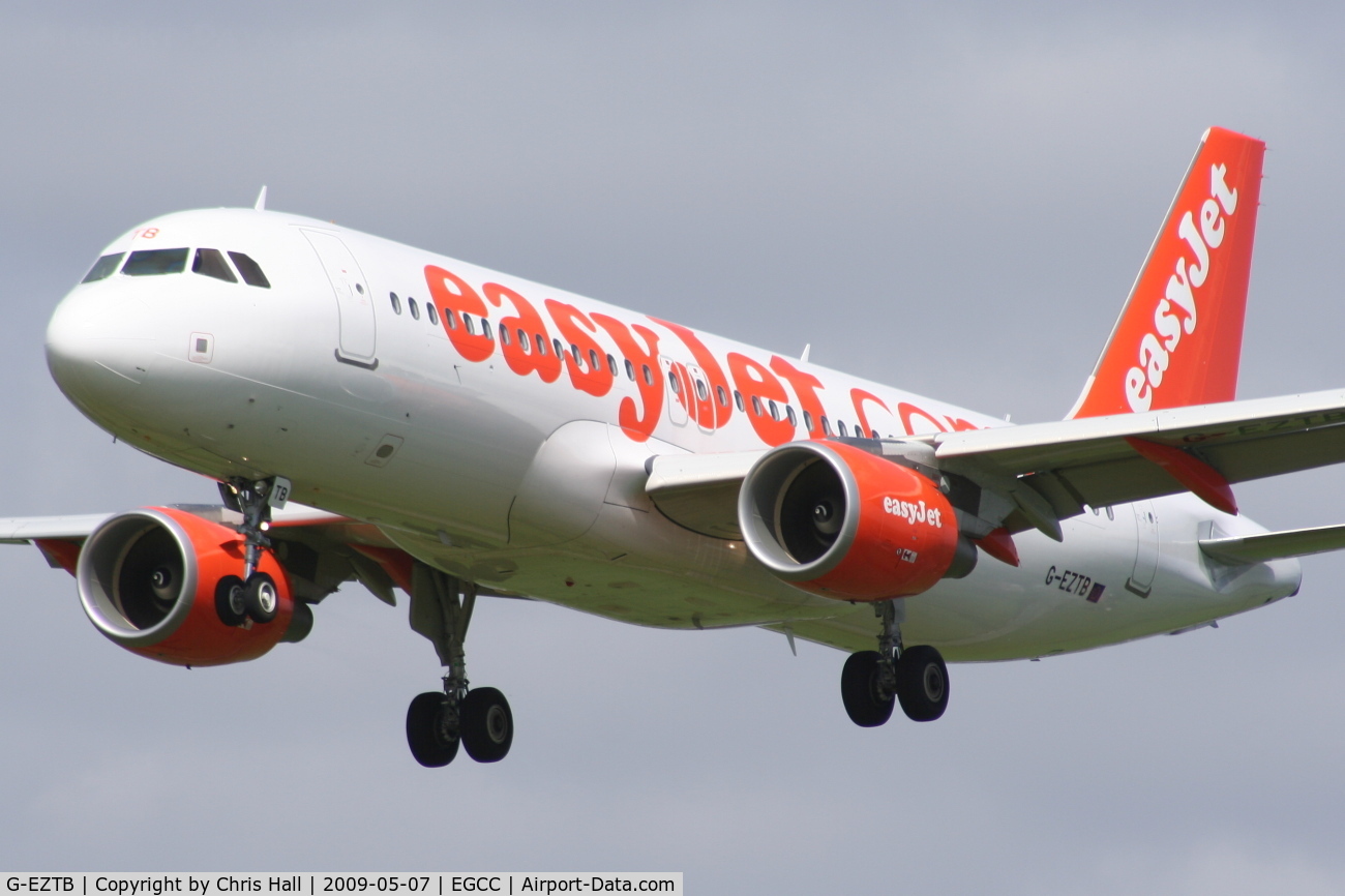 G-EZTB, 2009 Airbus A320-214 C/N 3843, Easyjet