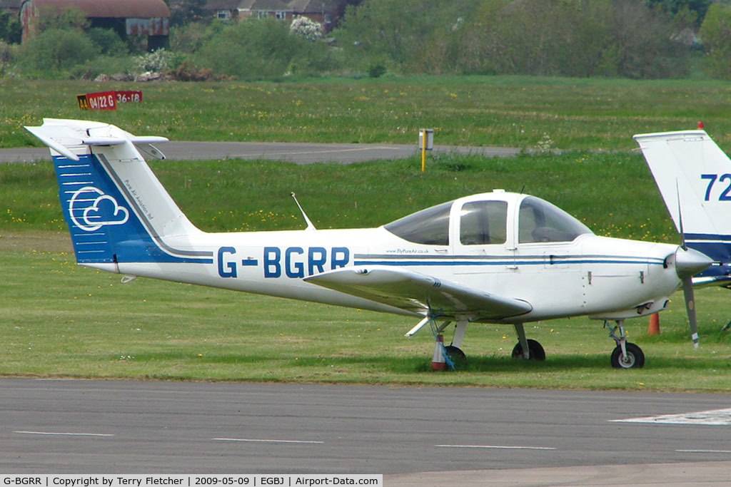 G-BGRR, 1978 Piper PA-38-112 Tomahawk Tomahawk C/N 38-78A0336, Piper Tomahawk at Staverton