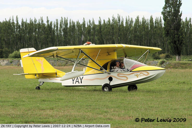 ZK-YAY, Progressive Aerodyne Searey C/N 1DK365C, B R & J J S Eaton, Kaitangata