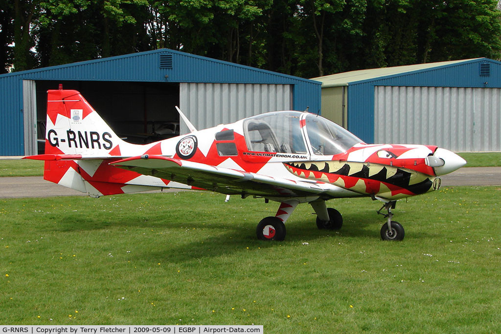 G-RNRS, 1971 Scottish Aviation Bulldog Series 100 Model 101 C/N BH100/132, Bulldog Series 100 at Kemble on Great Vintage Flying Weekend