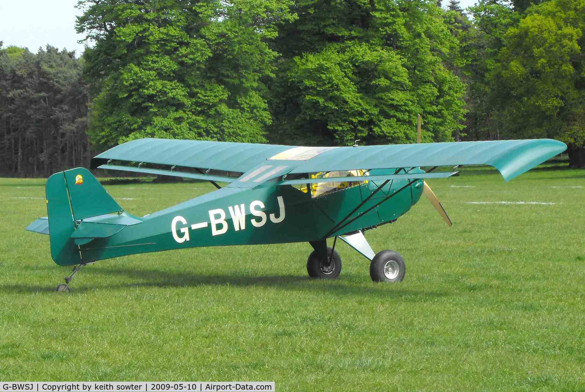 G-BWSJ, 1996 Denney Kitfox Mk3 C/N PFA 172-12204, Attending the Annual Wings and Wheels event at Henham Park Suffolk