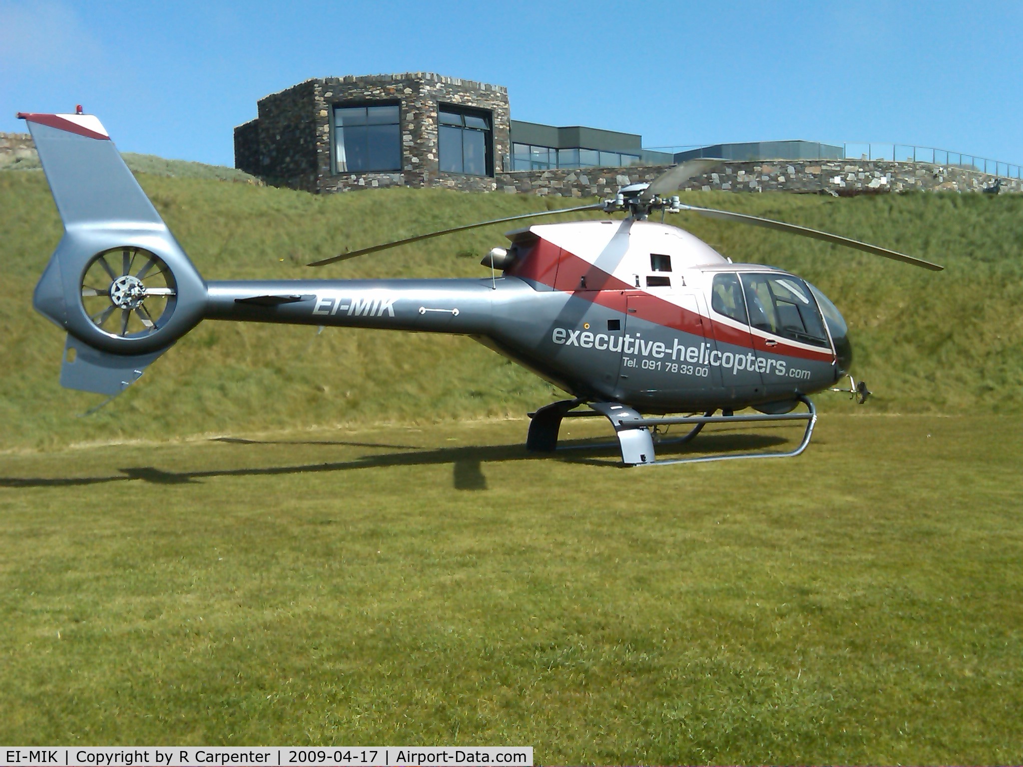 EI-MIK, 2000 Eurocopter EC-120B Colibri C/N 1104, Pictured at the Old Head of Kinsale Golf Club Co.Cork