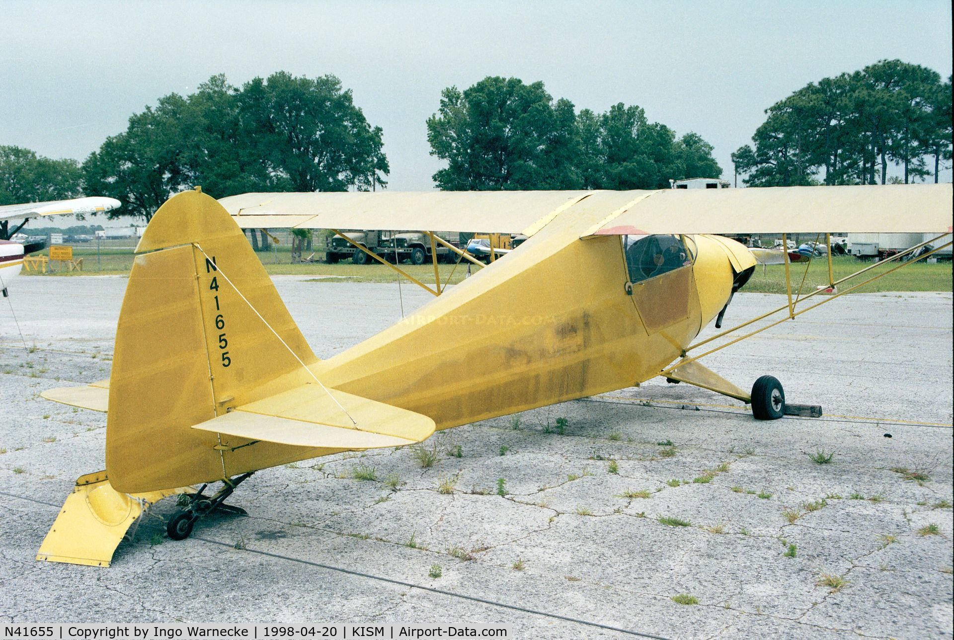 N41655, 1941 Porterfield FP-65 C/N 1035, Porterfield FP-65 at Kissimmee airport, close to the Flying Tigers Aircraft Museum