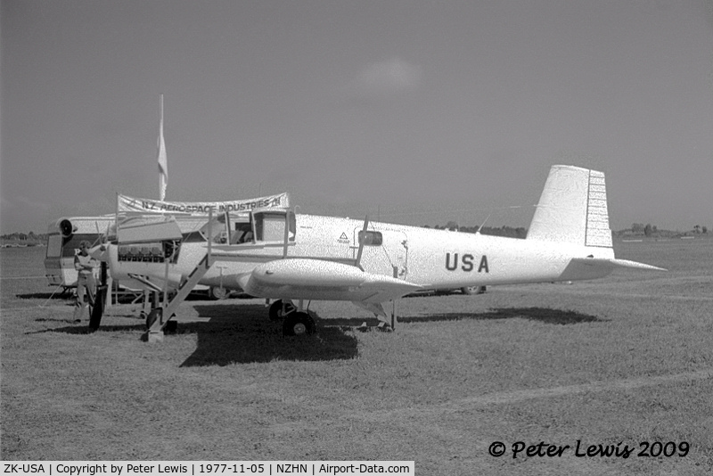 ZK-USA, 1977 Fletcher FU24A-950 C/N 240, NZ Aerospace Industries Ltd., Hamilton
