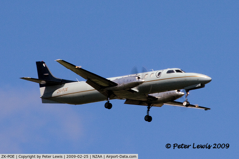 ZK-POE, Fairchild SA-227CC Metro 23 C/N CC-843B, Airwork Flight Operations Ltd., Auckland