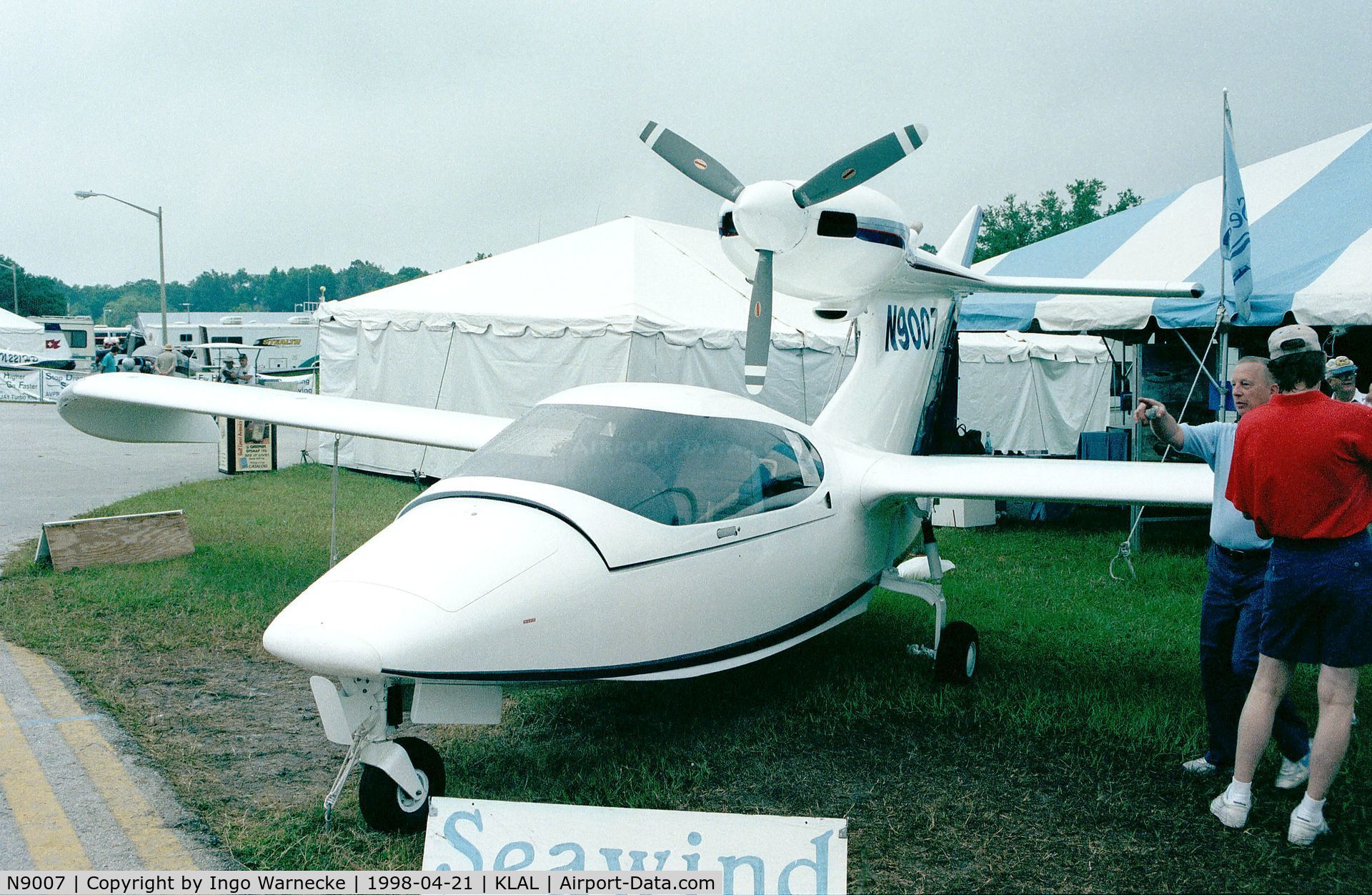 N9007, 1997 Seawind 3000 C/N 010, W J B Aviation Seawind 3000 at Sun 'n Fun 1998, Lakeland FL