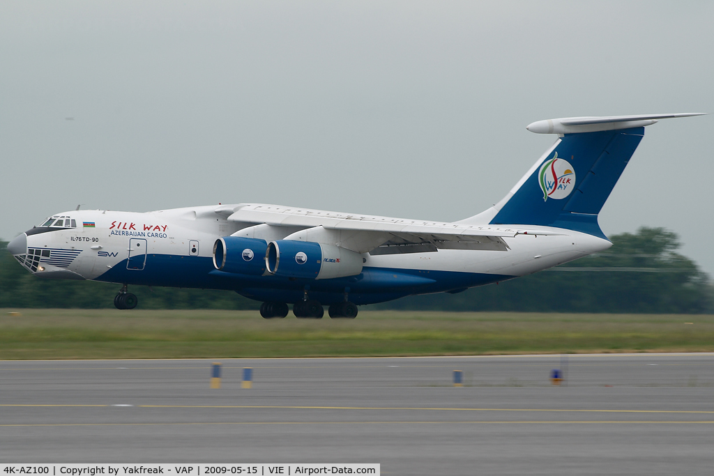 4K-AZ100, Ilyushin Il-76TD-90VD C/N 2073421708, Silkway Iljushin 76