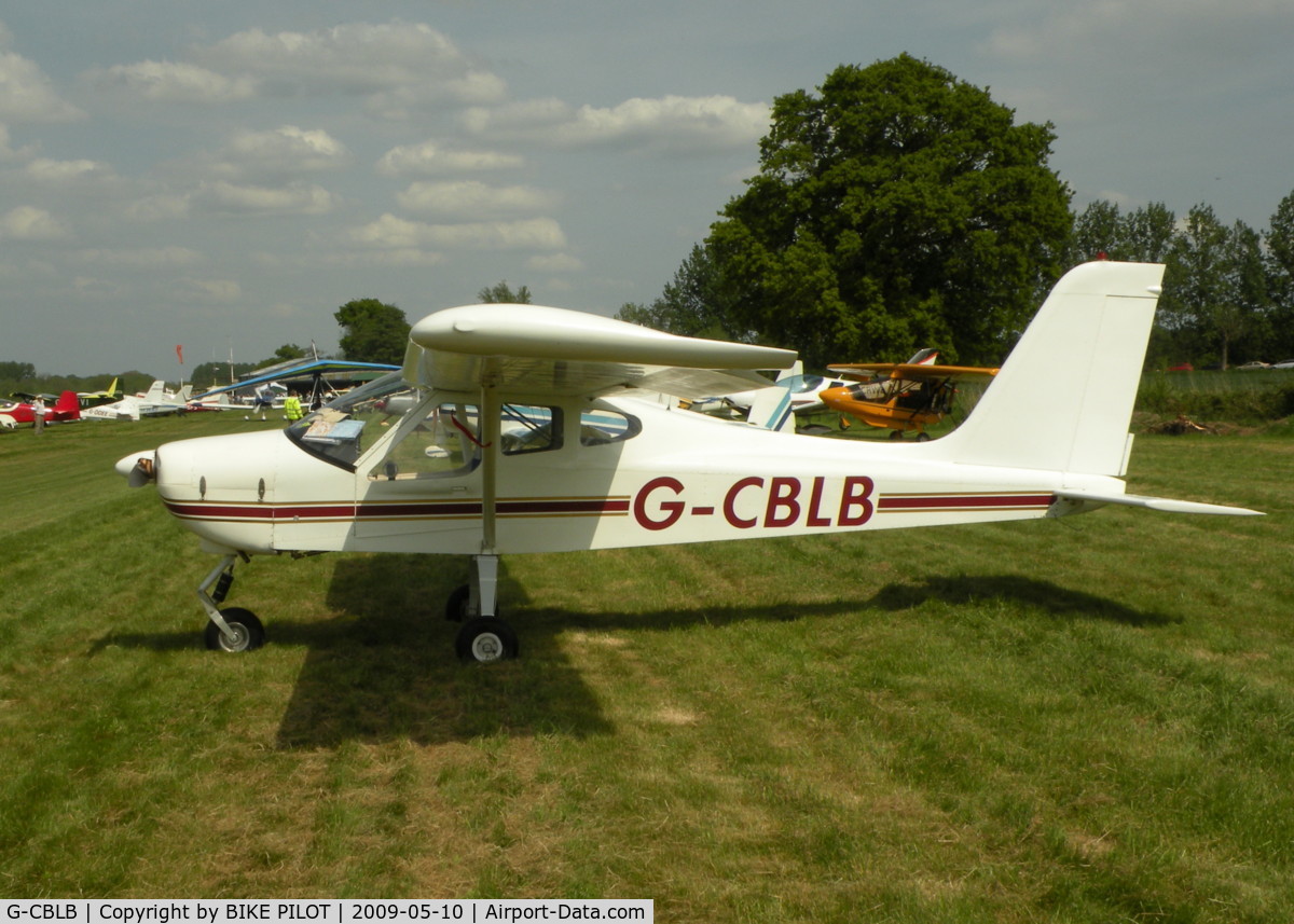 G-CBLB, 2002 Tecnam P-92EM Echo C/N PFA 318-13770, VISITING TECNAM BRIMPTON FLY-IN