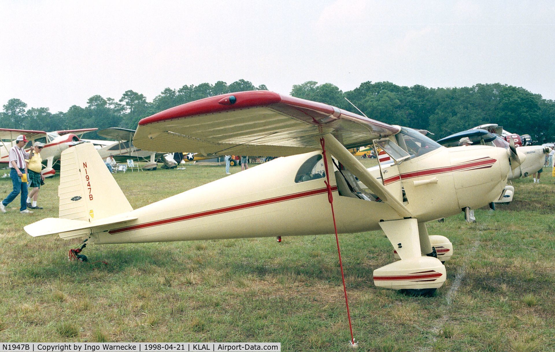 N1947B, 1948 Luscombe 8F Silvaire C/N 6374, Luscombe 8F Silvaire 90 at Sun 'n Fun 1998, Lakeland FL