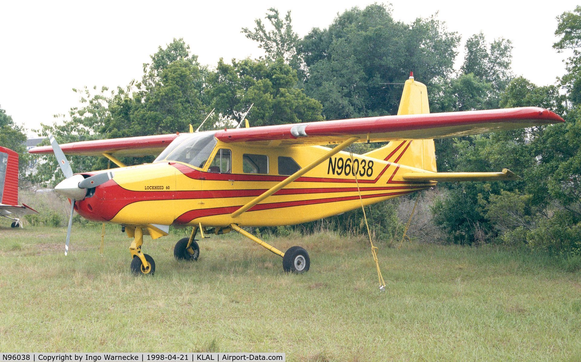 N96038, Macchi AL-60F-5 Trojan C/N 53-6233, Macchi AL-60-F5 (Lockheed 60) at Sun 'n Fun 1998, Lakeland FL